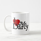 LIEBE Janes Austen I Herr Darcy Kaffeetasse (Links)