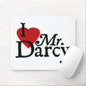 LIEBE Janes Austen I Herr Darcy Mousepad (Mit Mouse)
