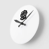 "LIEBE" Japanische Kanji-Uhr Runde Wanduhr (Winkel)