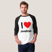 Liebe javelinas T-Shirt (Vorne ganz)