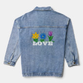 Liebe Jeansjacke (Rückseite)