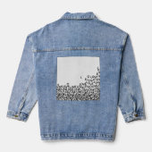 Liebe Jeansjacke (Rückseite)