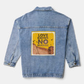 Liebe Jeansjacke (Rückseite)