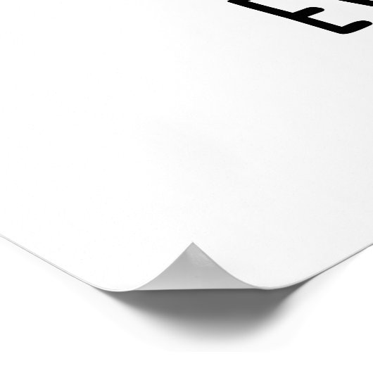 Liebe Jeden sonnigen sonnigen Kaninchenpuppen Poster (Ecke)