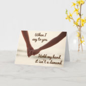 **LIEBE JEDEN TAG IN JEDER ART** KARTE (Gelbe Blume)