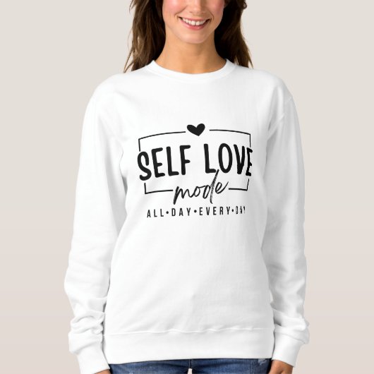 Liebe - Jeden Tag Sweatshirt (Vorderseite)