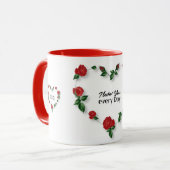 LIEBE JEDEN TAG TASSE (Vorderseite Links)