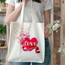 Liebe jeden Tag: Valentinstag Tote Tasche