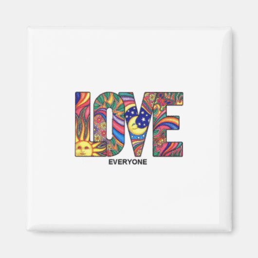 Liebe Jeder Magnet (Vorne)