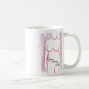 Liebe jeder Zoll/Liebe Ihre Körper-Tasse Kaffeetasse