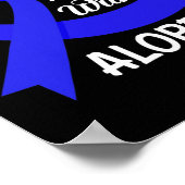 Liebe Jemand mit Alopezie Bewusstsein 1 Poster (Ecke)