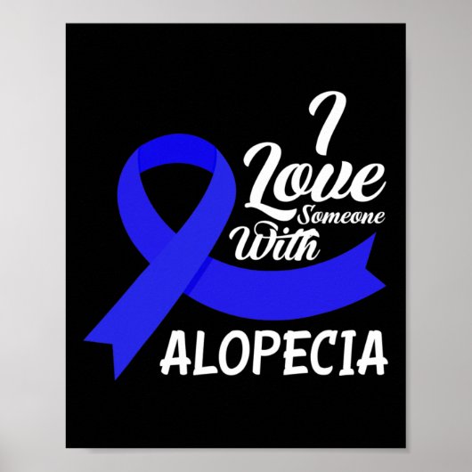 Liebe Jemand mit Alopezie Bewusstsein 1 Poster (Vorne)