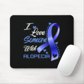 Liebe Jemand mit Alopezie Mousepad (Mit Mouse)