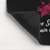 Liebe Jemand mit Gehirnaneurysma-Bewusstsein Mousepad (Ecke)