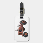 Liebe jene alten rostigen Traktoren Gepäckanhänger (Vorderseite vertikal)