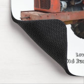 Liebe jene alten rostigen Traktoren Mousepad (Ecke)
