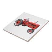 Liebe jene alten roten Traktoren Fliese (Seite)