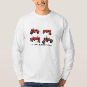 Liebe jene alten roten Traktoren T-Shirt