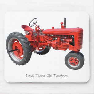 Liebe jene alten Traktoren Mousepad