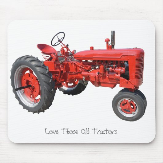 Liebe jene alten Traktoren Mousepad (Vorne)