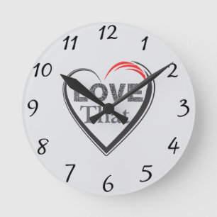 Liebe jene Wanduhr