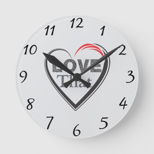 Liebe jene Wanduhr (Vorderseite)