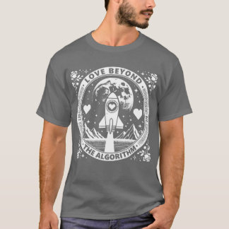 Liebe jenseits der Algorithmusfreunde T-Shirt