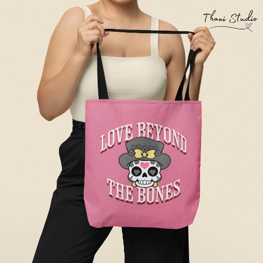Liebe jenseits der Knochen Valentine Moderner Retr Tasche