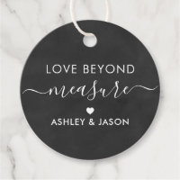 Liebe jenseits der Messung Geschenkmarke, Hochzeit