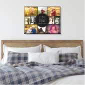 Liebe jenseits der Worte Erinnerung Foto Collage S Leinwanddruck (Insitu (Schlafzimmer))