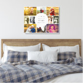 Liebe jenseits der Worte Erinnerung FotoCollage we Leinwanddruck (Insitu (Schlafzimmer))