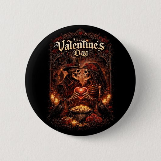 Liebe jenseits des Grabes Button (Vorderseite)