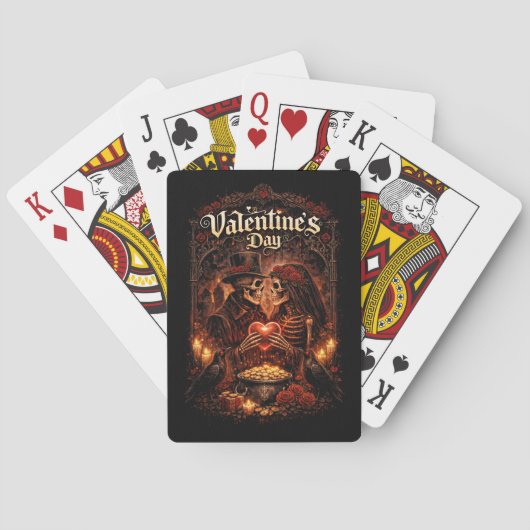 Liebe jenseits des Grabes Spielkarten (Rückseite)