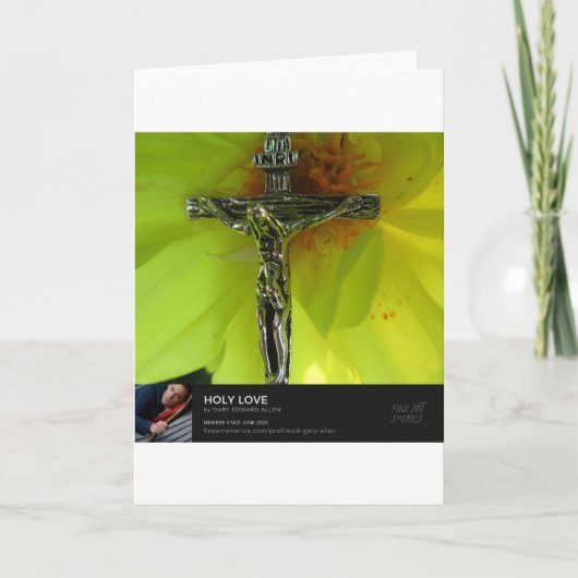 Liebe Jesu Karte (Vorderseite)