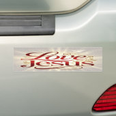 Liebe Jesus Autoaufkleber (Auf Auto)