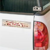 Liebe Jesus Autoaufkleber (Auf Lkw)