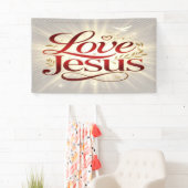 Liebe Jesus Banner (Insitu)