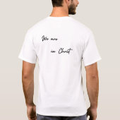 Liebe Jesus Christlicher T - Shirt (Rückseite)