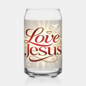 Liebe Jesus Dosenglas (Rückseite)