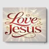 Liebe Jesus Gästebuch (Rückseite)