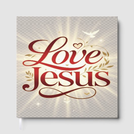 Liebe Jesus Gästebuch (Vorderseite)