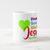 Liebe Jesus - Jumbo-Tasse (Vorderseite)