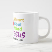 Liebe Jesus - Jumbo-Tasse (Rechts)