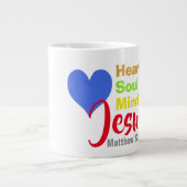 Liebe Jesus - Jumbo-Tasse (Vorderseite)