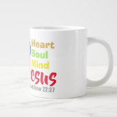 Liebe Jesus - Jumbo-Tasse (Rechts)
