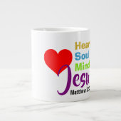 Liebe Jesus - Jumbo-Tasse (Vorderseite)