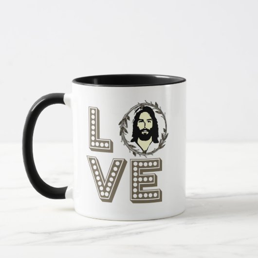 Liebe Jesus Kaffee Tasse, populäre Bibel Quotes Ve Tasse (Links)