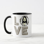 Liebe Jesus Kaffee Tasse, religiöse Christliche Ta Tasse (Links)