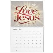 Liebe Jesus Kalender (Jan 2027)