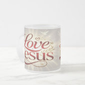 Liebe Jesus Mattglastasse (Vorderseite Links)